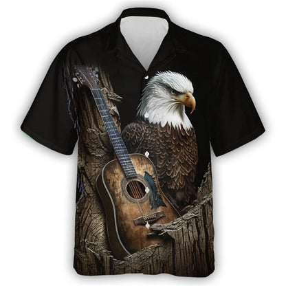 Jesus Eagle USA Hawaiian Shirt