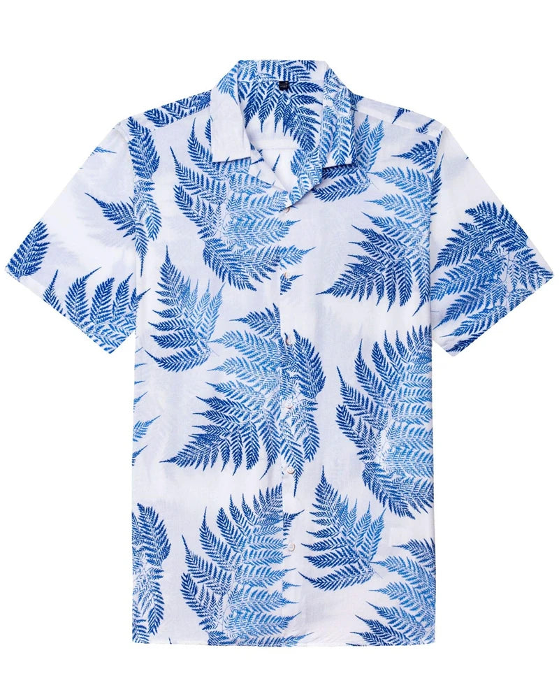 Light Blue Palms Aloha