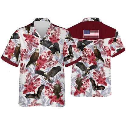 Eagle Guitar USA Hawaiian Shirt