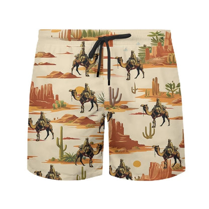 Camels in the Desert Shorts