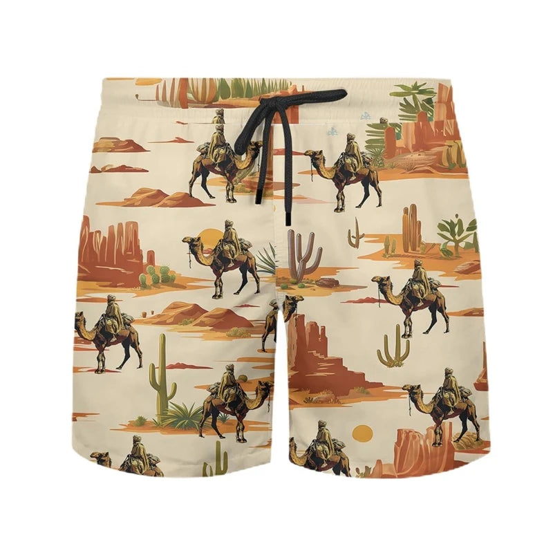 Camel with Drink Shorts