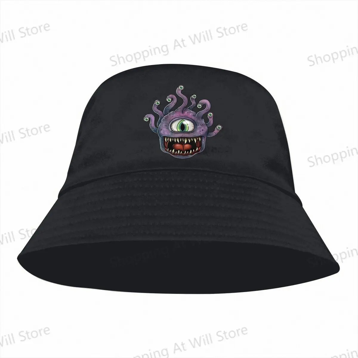 Purple Beholder Bucket Hat