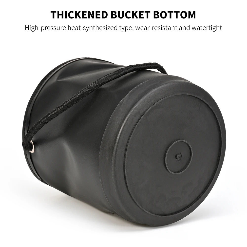 Great Collapsible Bucket for Magnet Fishing.  Three Colors!