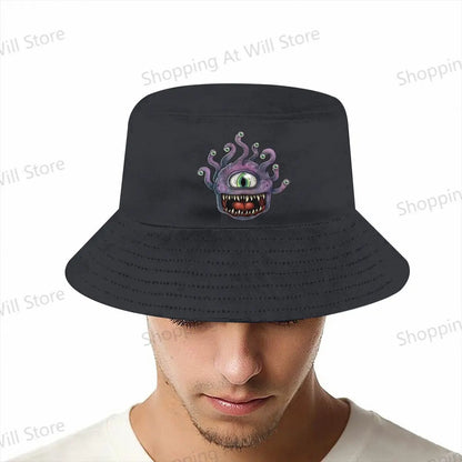 Purple Beholder Bucket Hat