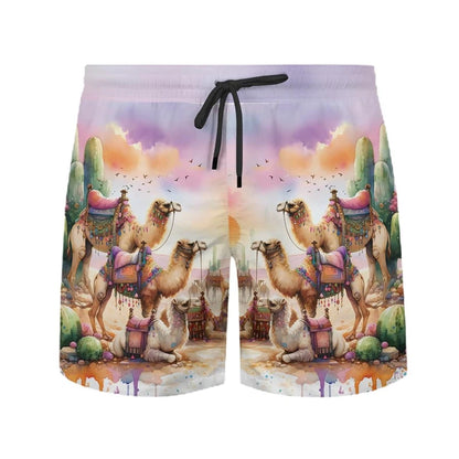 Camels in the Desert Shorts