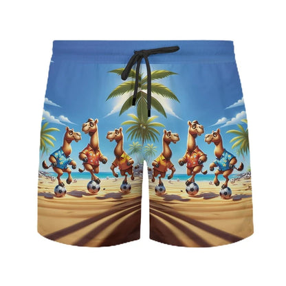 Camels in the Desert Shorts