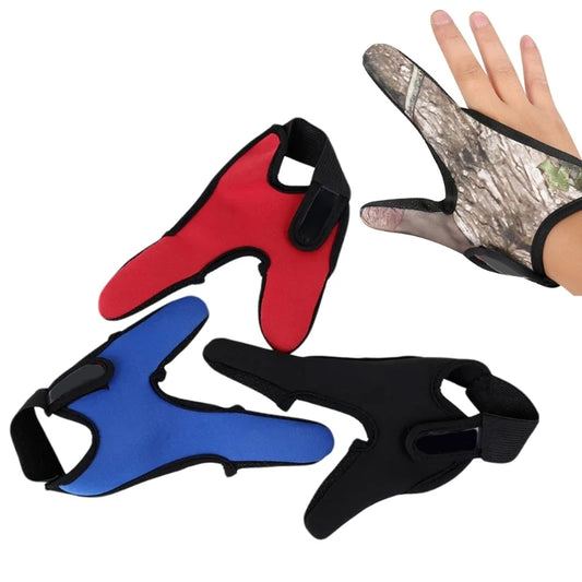 Magnet Fishing Must-Have: Two-Finger Gloves in Black, Red, Blue, and Camo!